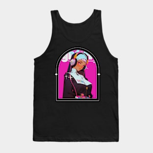 Nuns Modern Style Tank Top